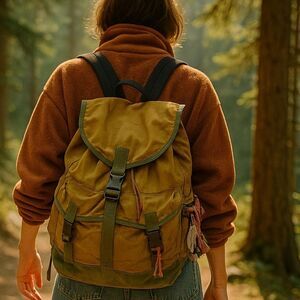 L.L. Bean Green vintage 1980’s backpack (DISCONTINUED) RARE BAG